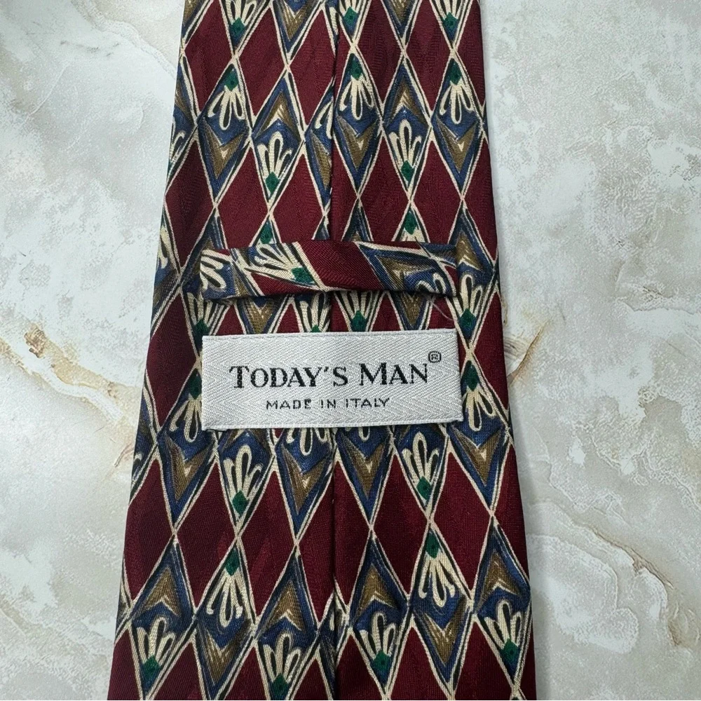Today's‎ Man 100% Silk Men's Tie 3 3/4